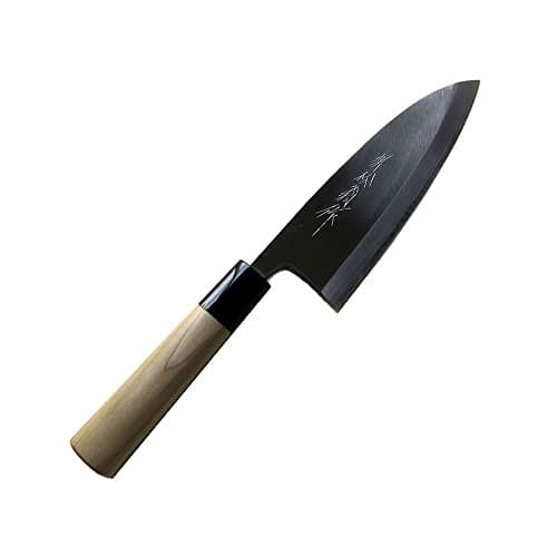 Houcho.com Sakai Shouo Deba Knife Kasumi-finish Yasuki Steel 6.5"(165mm) blade
