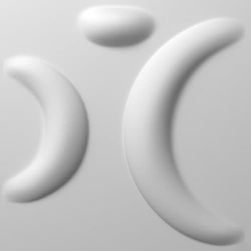 Vidella Wall Art Moonlight Sonata Wall Panel Design, PAN3D 045