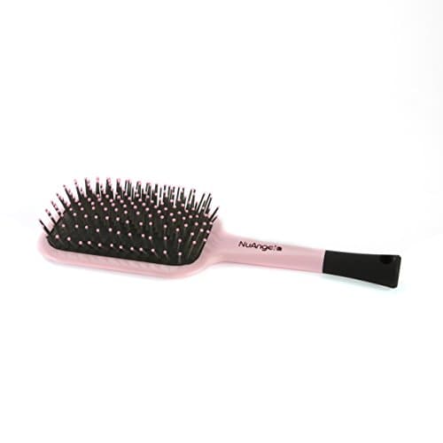 NuAngela Paddle Hairbrush Styling Hair Brush,Large-toothed Combs for the Hair For Wet/Dry Thick Curly Thin Long Short Straight Hair, Women Men Kids(Pink)