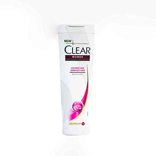Clear Shampoo ANTI-DANDRUFF Women Colored And Damaged Hair With Minearals and Vitamin E (Colored And Damaged Hair, 3X400Ml/13.52Oz)