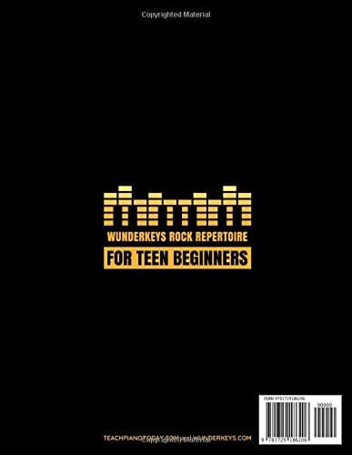WunderKeys Rock Repertoire For Teen Beginners: Piano Pieces In The C 5-Finger Scale | With Teacher Duets