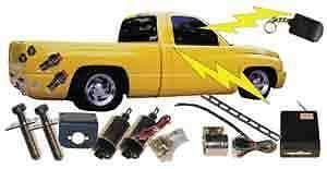 Chassis Tech 2 Door LBS Shaved Door KIT Handle Popper Solenoid Remote