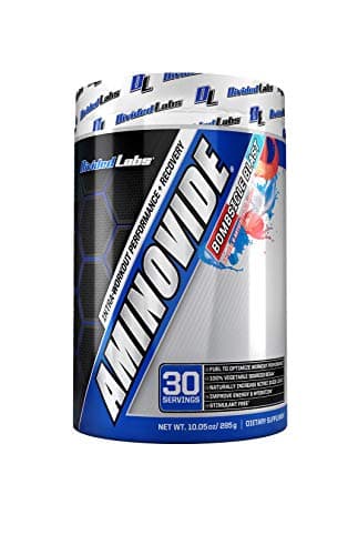 Divided Labs Aminovide BCAA Powder - Better Performance, Hydration and Nitric Oxide Support - 30 Servings (Bombsicle Blast)
