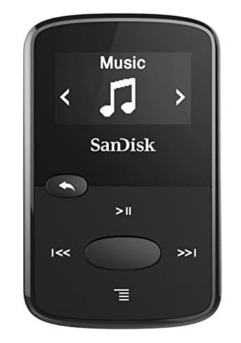 SanDisk 8GB Clip Jam MP3 Player Black SDMX26-008G-G46K (Renewed)