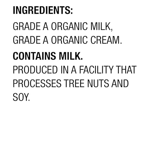 Horizon Organic Half and Half, Ultra Pasteurized Milk and Cream, Great as a Coffee Creamer and for Cooking and Baking, 32 fl oz Carton
