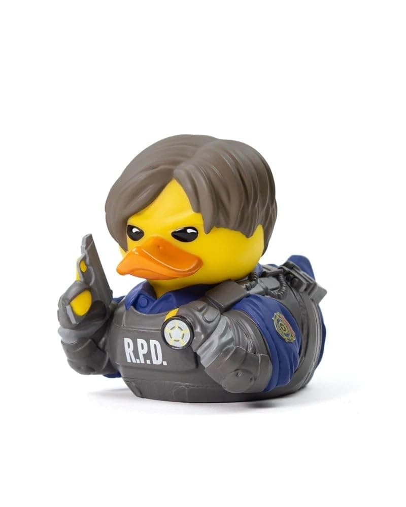 TUBBZ Boxed Edition Leon S. Kennedy Collectible Vinyl Rubber Duck Figure - Official Resident Evil Merchandise - Horror TV, Movies, Video Games