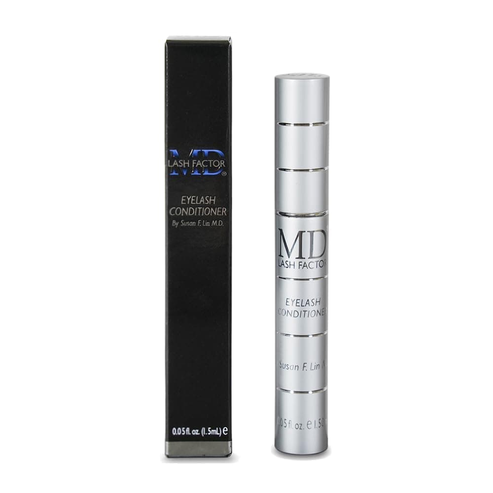 MD Lash Factor Eyelash Conditioner Advanced Lash Enhancing Serum for Longer Thicker Fuller Looking Lashes Cruelty-Free for Sensitive Eyes 0.05 fl oz Trial Size