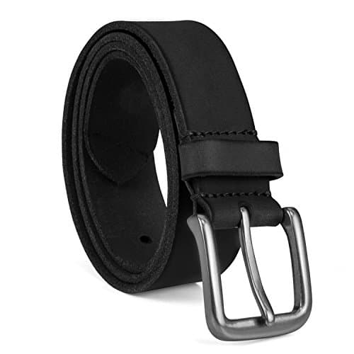 Timberland Men's 35mm Classic Buckle Jean Leather Belts