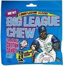 Big League Chew Curveball Cotton Candy (Pack of 12) 2.12oz