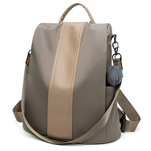 PINCNEL Women Backpack Purse Waterproof Nylon Anti-theft Rucksack Lightweight Shoulder Bag