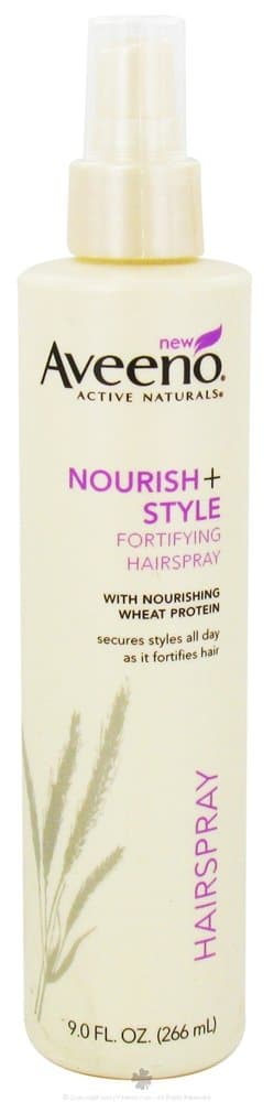 Aveeno, Hair Care Nourish + Style Fortifying Hairspray, 9 fl oz