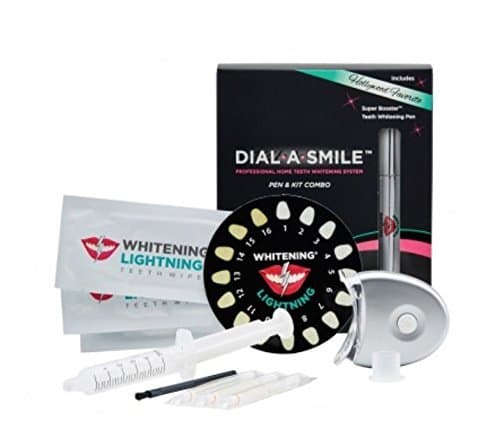 Whitening Lightning Dial a Smile Teeth Whitening Kit & Teeth Whitening Pen Combo