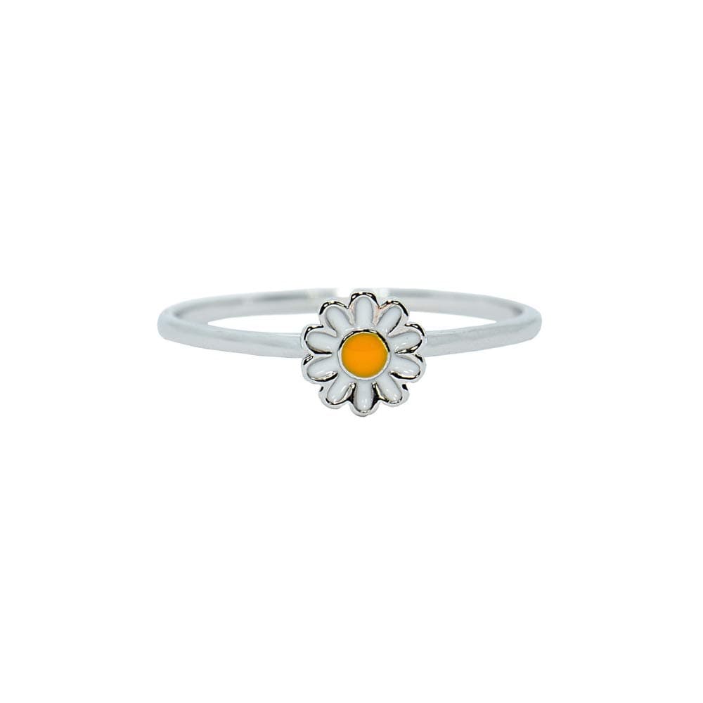 Pura VidaSilver Daisy Ring .925 Sterling Silver Ring, 5-9