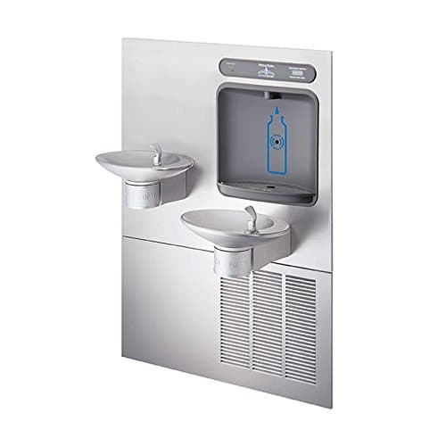 Halsey Taylor HTHBWF-OVLSER-I HydroBoost Bottle Filler with bi-Level OVL-II