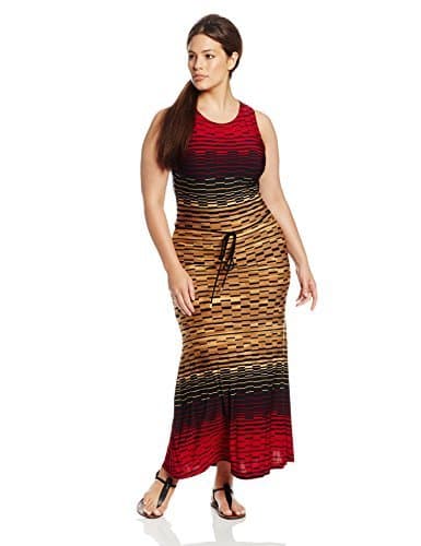 Sandra Darren Women's Sleeveless Ombre Maxi Dress