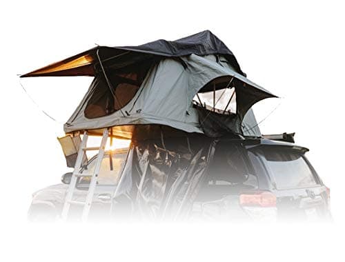 Offroading Gear 4x4 Waterproof Rooftop Tent (RTT), 48" x 84" x 50"| Fits 2 People| Great for Truck| SUV | Car | Jeep