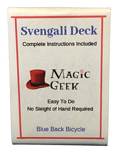 Magic Geek Svengali Deck Trick, (Blue, 2 Pack)