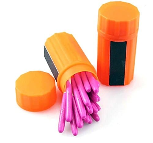 Portable Windproof Waterproof Survival Lighter Matches Storm Emergency Camping