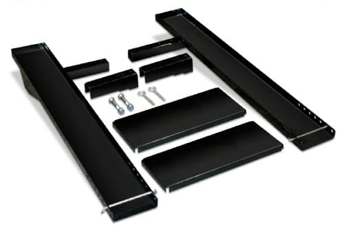 MoJack - Convertible Workbench Attachment for EZ MAX, XT, or PRO Lifts, Versatile, Compatibility, Riding Lawn Mower Maintenance and Repairs, 200lb Lifting Capacity, Lightweight & Portable