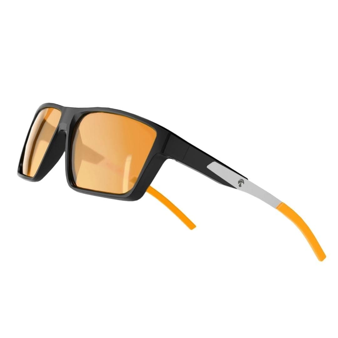 Horus X • Blue Light Blocking Glasses Men Women | Gaming Glasses Comfort & Anti Reflective eSports Glasses, Amber Orange, Adult