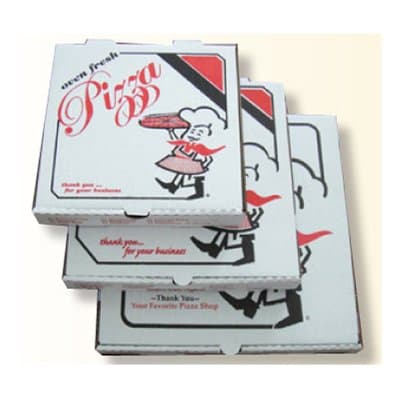 12 Inch Corrugated Pizza Box Printed 50 CT