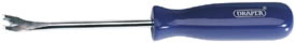 Draper 195mm Tack Lifter | Manual Hand Tools | Bright Polished Steel Claw | Curved Lever End | Nail Remover | 64804