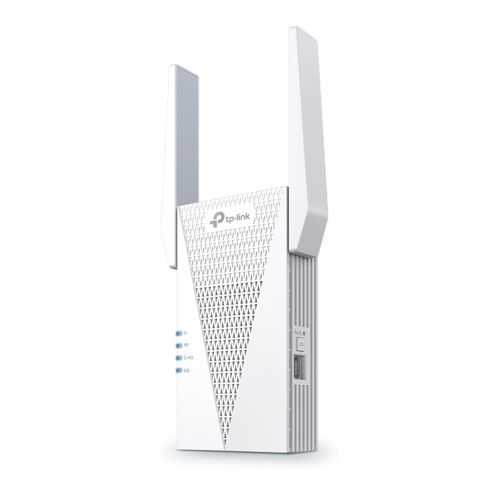 AX3000 WiFi 6 Range Extender | PCMag Editor's Choice | Dual-Band Wireless Repeater w/Ethernet Port | Up to 2400 Sq. Ft., 64 Devices | Internet Signal Booster | APP Setup | EasyMesh (RE715X)