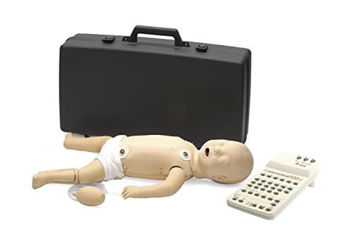 Laerdal 08003140 ALS Baby Manikin Model Only, 200 HeartSim, Molded Plastic Carry Case
