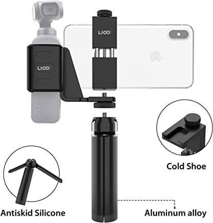 Osmo Pocket Handheld Phone Holder Kit for DJI Osmo Pocket (Metal, Comes with Tripod Mount)