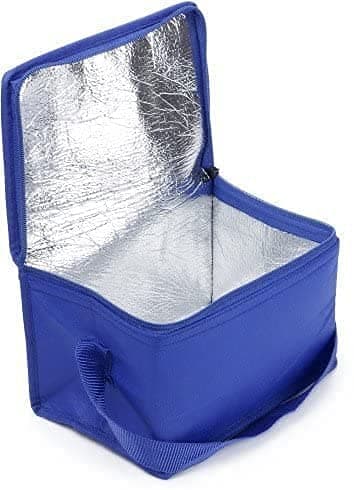 ShentianSmall Cool Bag Cooler Box I 3656 Blue for 6 Cans