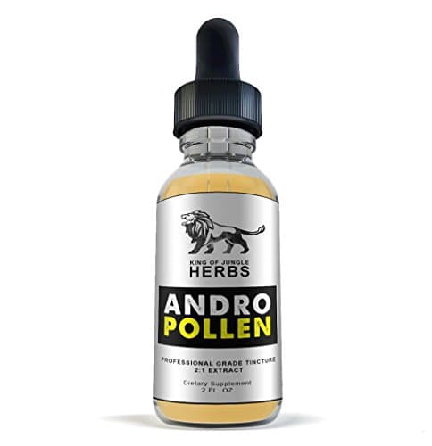Pine Pollen Tincture Formula - Adaptogen Formula with Pine Pollen, Stinging Nettle, Tribulus, He Shou Wu, Astragalus, Ginseng, Cordyceps and More!