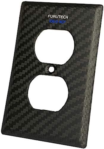 106-D NCF Non-Magnetic Nano-Crystal Carbon-Fiber Outlet Cover