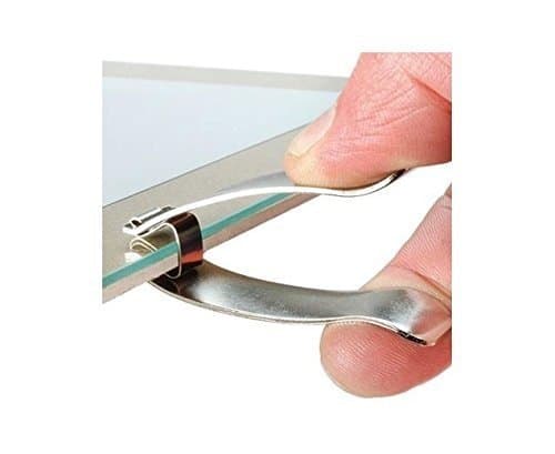 French Style Frameless Clips - Small Size 7mm - 10 pack Make Frameless Pictures Simply and Safely - Clip Frame