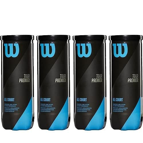 Tour Premier All Court 4 can Tennis Ball (Pack of 12)