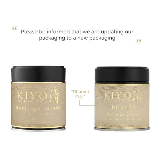 Kiyo Matcha Heritage Grade Densho Ceremonial Uji Matcha - Pure Japanese First...