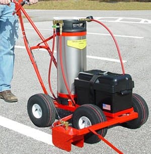 Paint Line Striping Machine Battery/Compressor Model