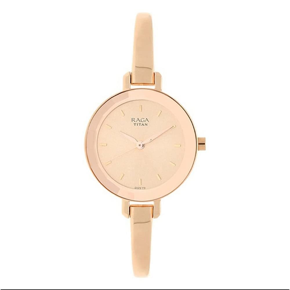 Titan Raga Viva Analog Rose Gold Dial Women's Watch-NM2575WM01 / NL2575WM01/NP2575WM01