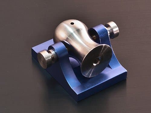 Pocket Artillery Desktop Mini Cannon - Blue w/ Stainless Steel Hardware