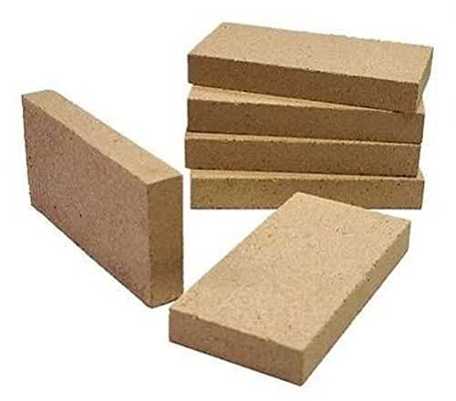 Stovax FB25260110b Stockton 6 MK 2 Side Vermiculite Fire Brick, Beige, Standard