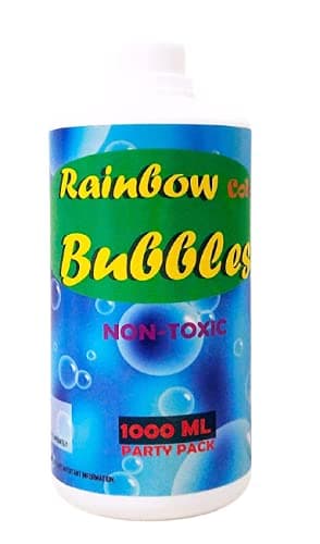 Negi Bubble Refill Solution 1 LTR for Bubble Machine, Bubble Gun Blower, Giant Bubble Wand Multicolor,for Kids