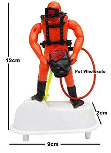 MUNCHOS Scuba Diver Aquarium Decoration Ornament