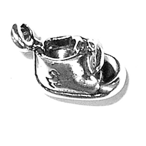 925 Sterling Silver Cute Shoe Booties Boot Charm for Bracelet/Necklace