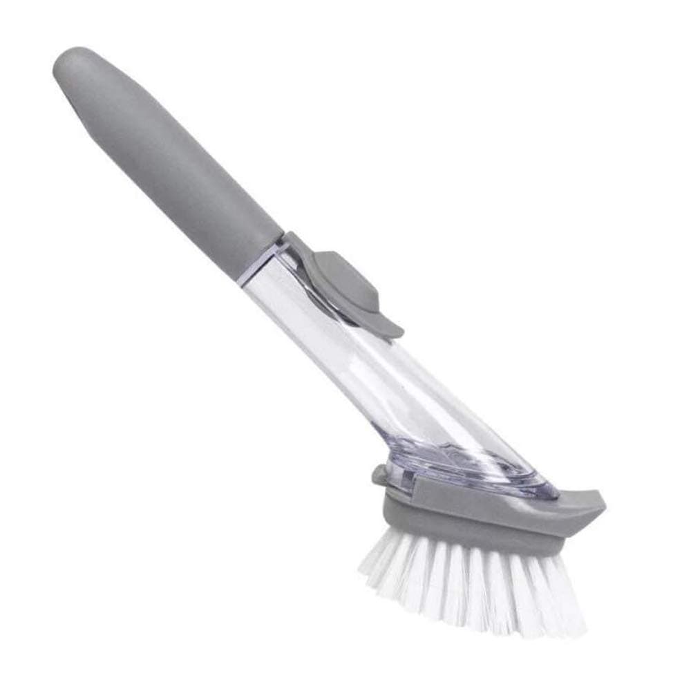 VOANZO Dish Bowl Washing Cleaning Brush Long Handle Pot Brush Soap Dispenser Kitchen Sink Scrubber Automatic Sponge Dishwasher Brush