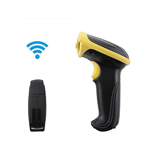 VP6 2.4GHz Wireless USB Portable Handheld Laser Barcode Reader Scanner with 100' Cordless Connection