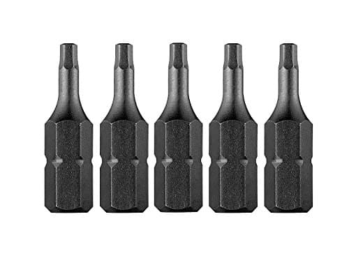 9/64 Hex Head 1" Insert Bit - 5 pack - Impact Rated BluSteel