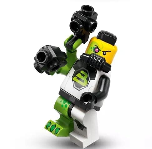 LEGO Minifigures Series 26 Blacktron Mutant 71046, Bagged