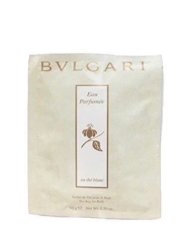 Bvlgari au the blanc (white tea) bath tea bags Set of 6