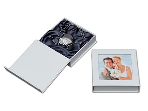 32 GB USB Memory Stick "Heart” with USB Box Wedding Design