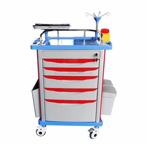 Emergency Medical Crash Cart Trolley/Emergency Care Trolley/Critical Care