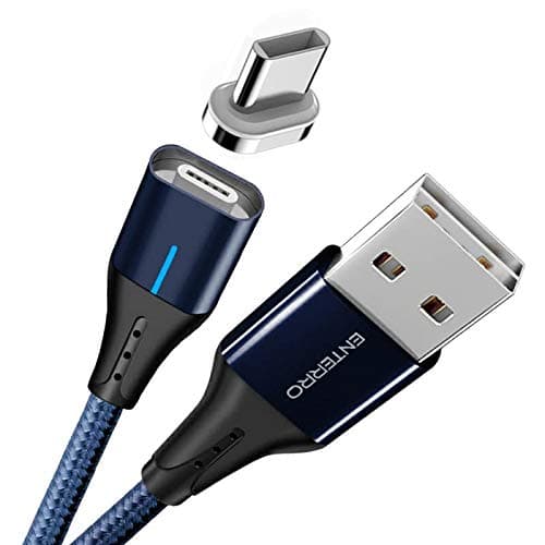 ENTERRO Magnum Magnetic Cable Type C Fast Charging 3A 18W - Fast USB Charging & Fast Data Cable (GALAXY BLUE)